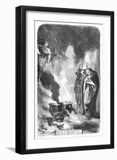 Macbeth-John Gilbert-Framed Giclee Print