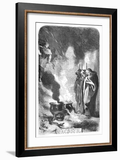 Macbeth-John Gilbert-Framed Giclee Print