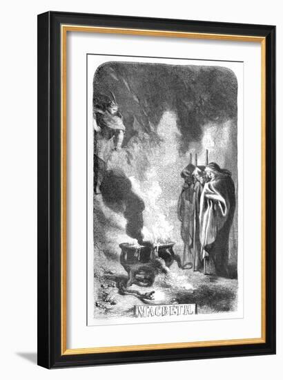 Macbeth-John Gilbert-Framed Giclee Print