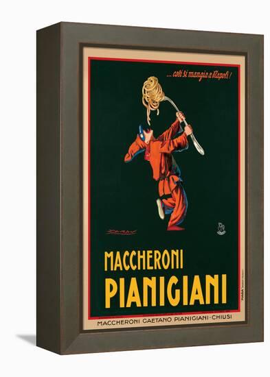 Maccheroni Pianigiani, 1922-Achille Luciano Mauzan-Framed Stretched Canvas