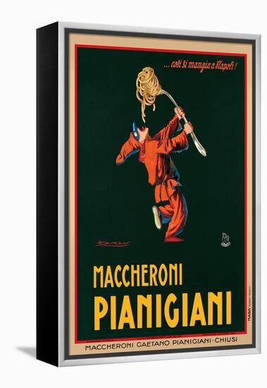 Maccheroni Pianigiani, 1922-Achille Luciano Mauzan-Framed Stretched Canvas