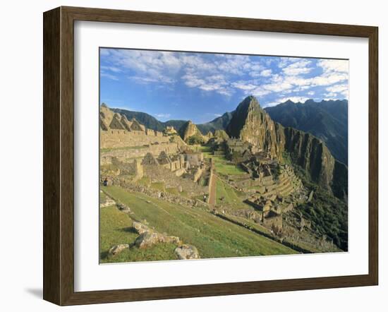 Macchu Pichu, Peru-Gavin Hellier-Framed Photographic Print