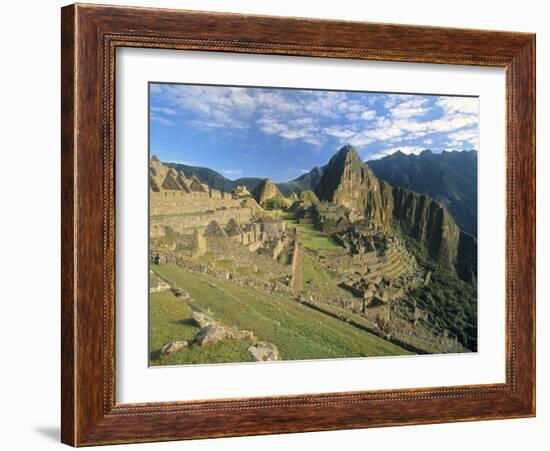 Macchu Pichu, Peru-Gavin Hellier-Framed Photographic Print