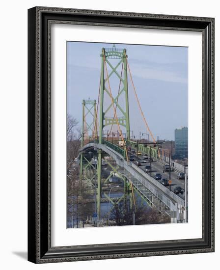 Macdonald Bridge, Halifax-Dartmouth, Nova Scotia, Canada, North America-Ethel Davies-Framed Photographic Print