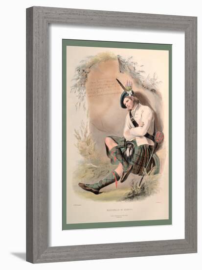 MacDonald of Glenco-R.r. Mcian-Framed Art Print
