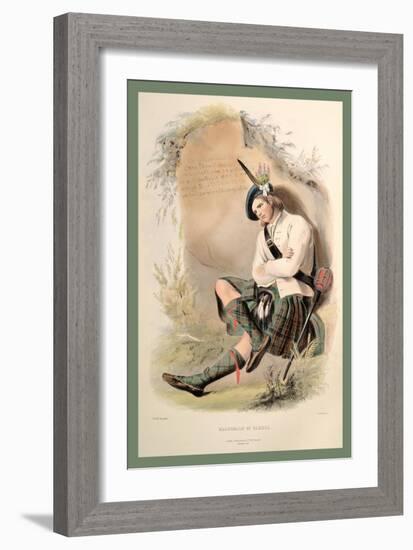 MacDonald of Glenco-R.R.-Framed Art Print