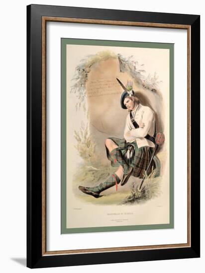 MacDonald of Glenco-R.R.-Framed Art Print