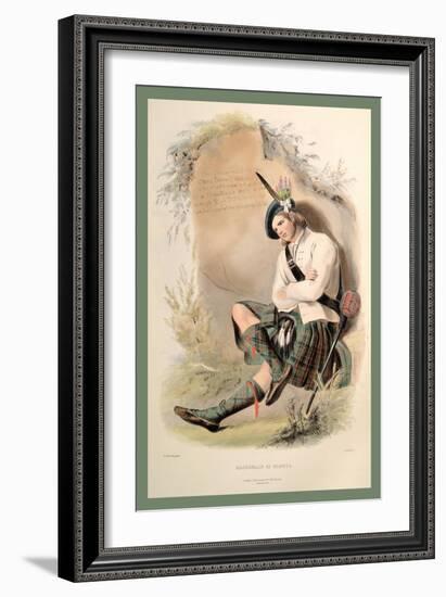 MacDonald of Glenco-R.R.-Framed Art Print