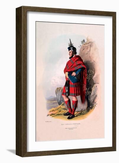 MacDonald of Keppach-R.R.-Framed Art Print