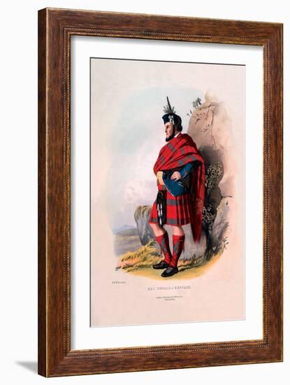 MacDonald of Keppach-R.R.-Framed Art Print