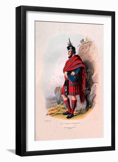 MacDonald of Keppach-R.R.-Framed Art Print