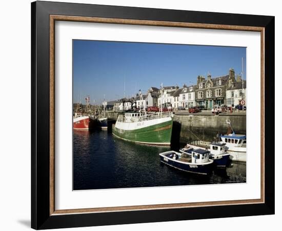 Macduff Near Banff, Grampian, Scotland, United Kingdom-Hans Peter Merten-Framed Photographic Print