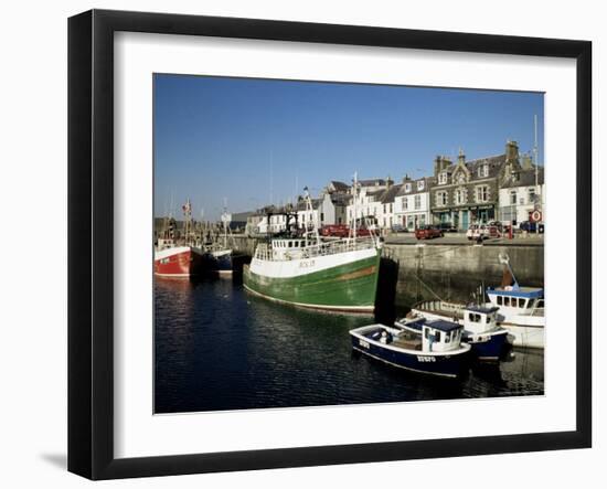 Macduff Near Banff, Grampian, Scotland, United Kingdom-Hans Peter Merten-Framed Photographic Print