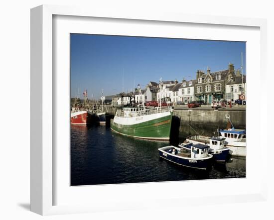 Macduff Near Banff, Grampian, Scotland, United Kingdom-Hans Peter Merten-Framed Photographic Print