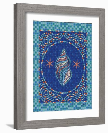 Macedonia Reef Conch-Teresa Woo-Framed Art Print