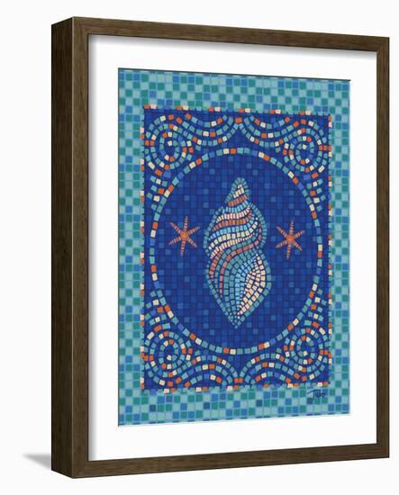 Macedonia Reef Conch-Teresa Woo-Framed Art Print