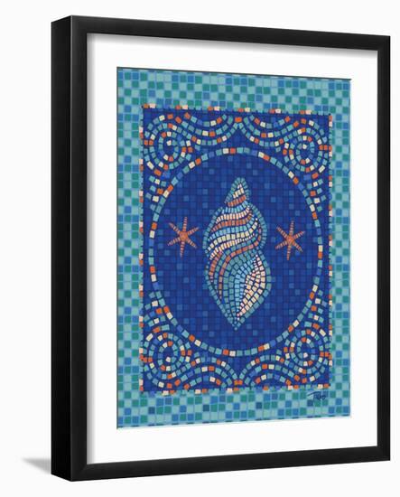 Macedonia Reef Conch-Teresa Woo-Framed Art Print
