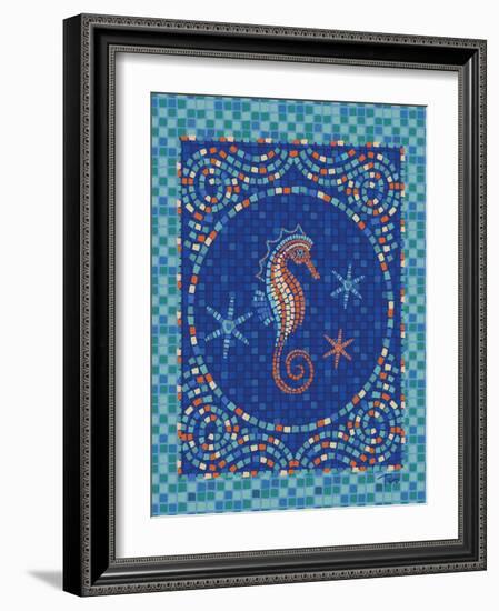 Macedonia Reef Seahorse-Teresa Woo-Framed Art Print