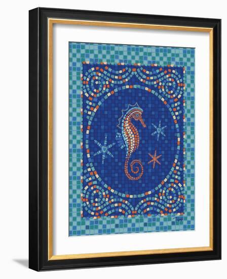 Macedonia Reef Seahorse-Teresa Woo-Framed Art Print