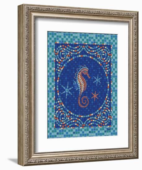 Macedonia Reef Seahorse-Teresa Woo-Framed Art Print