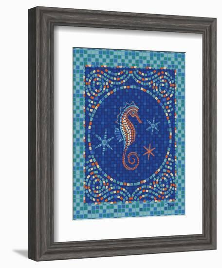 Macedonia Reef Seahorse-Teresa Woo-Framed Art Print