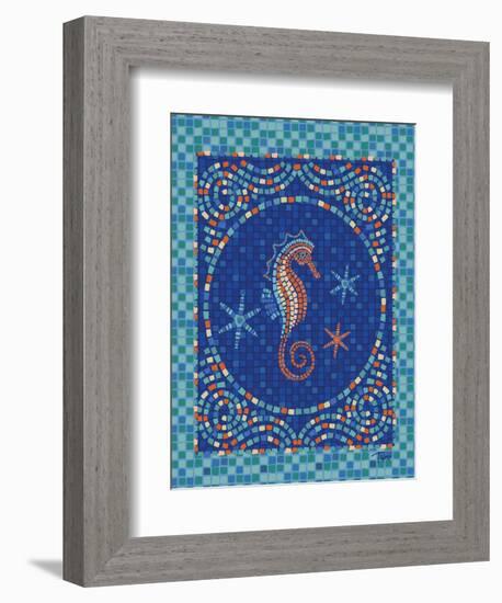 Macedonia Reef Seahorse-Teresa Woo-Framed Art Print