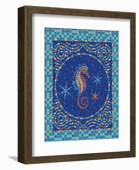 Macedonia Reef Seahorse-Teresa Woo-Framed Art Print