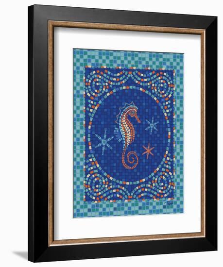 Macedonia Reef Seahorse-Teresa Woo-Framed Art Print