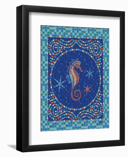 Macedonia Reef Seahorse-Teresa Woo-Framed Art Print