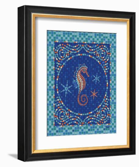 Macedonia Reef Seahorse-Teresa Woo-Framed Art Print