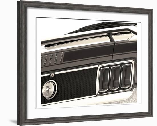 Mach One in Sepia-Richard James-Framed Art Print