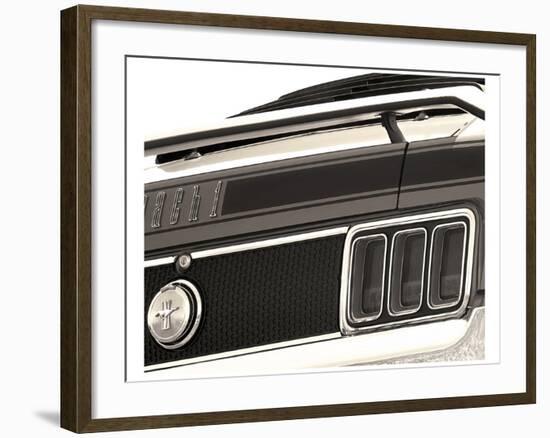 Mach One in Sepia-Richard James-Framed Art Print