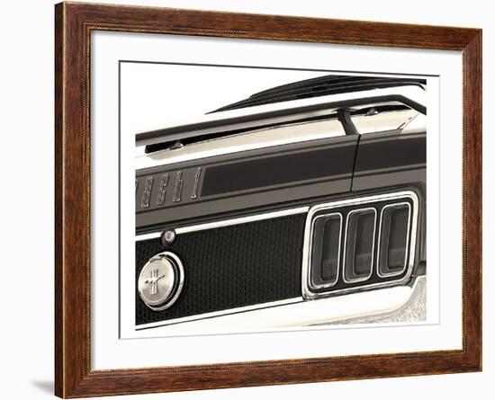 Mach One in Sepia-Richard James-Framed Art Print