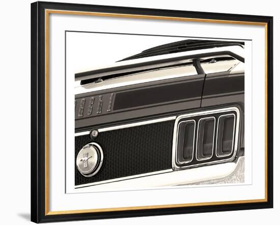 Mach One in Sepia-Richard James-Framed Art Print