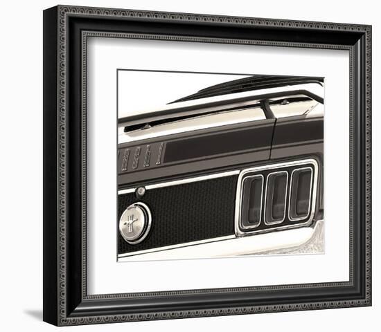 Mach One in Sepia-Richard James-Framed Art Print