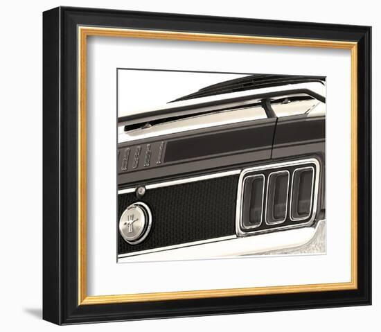 Mach One in Sepia-Richard James-Framed Art Print