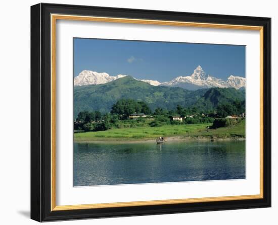 Machapuchare (Machhapuchhre) Peak, Pokhara, Himalayas, Nepal-Sybil Sassoon-Framed Photographic Print