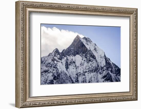 Machhapuchhare (Fish Tail), 6993M, Annapurna Conservation Area, Nepal, Himalayas, Asia-Andrew Taylor-Framed Photographic Print