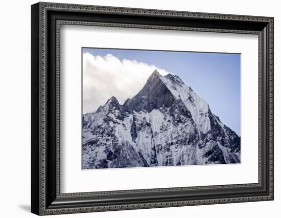 Machhapuchhare (Fish Tail), 6993M, Annapurna Conservation Area, Nepal, Himalayas, Asia-Andrew Taylor-Framed Photographic Print