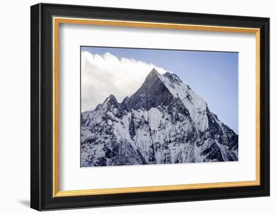 Machhapuchhare (Fish Tail), 6993M, Annapurna Conservation Area, Nepal, Himalayas, Asia-Andrew Taylor-Framed Photographic Print