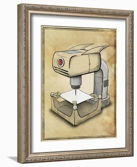 Machine 2-Michael Murdock-Framed Giclee Print