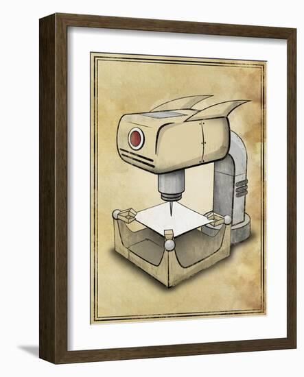 Machine 2-Michael Murdock-Framed Giclee Print