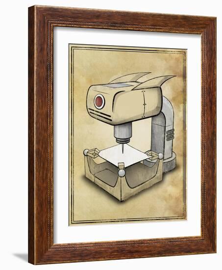 Machine 2-Michael Murdock-Framed Giclee Print