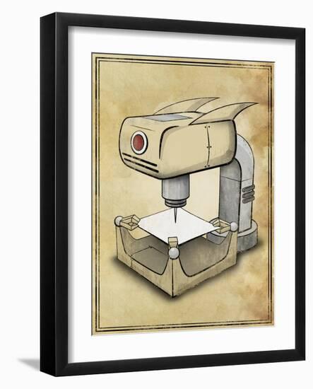 Machine 2-Michael Murdock-Framed Giclee Print