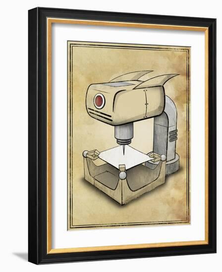 Machine 2-Michael Murdock-Framed Giclee Print