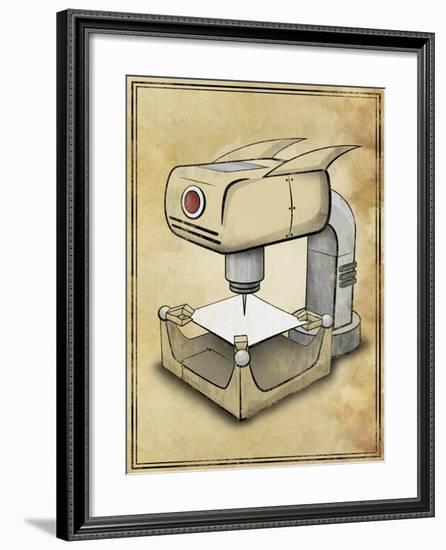 Machine 2-Michael Murdock-Framed Giclee Print