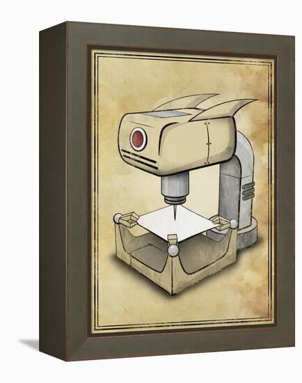 Machine 2-Michael Murdock-Framed Premier Image Canvas