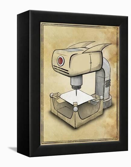 Machine 2-Michael Murdock-Framed Premier Image Canvas