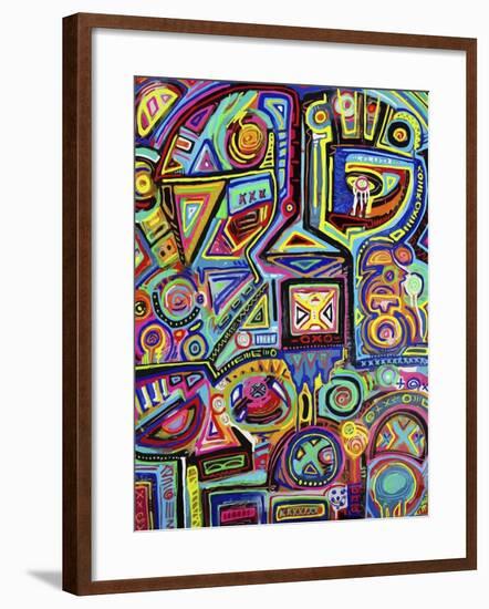 Machine Against the Rage-Alloyius Mcilwaine-Framed Giclee Print