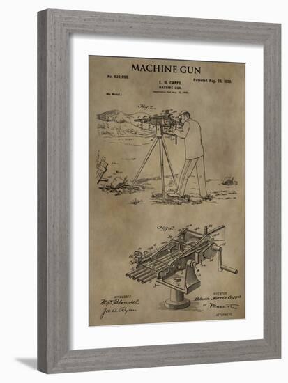 Machine Gun, 1899-Dan Sproul-Framed Art Print